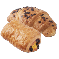 Chocolade croissant of chocoladeroombroodje